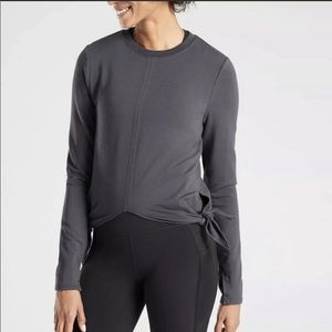 Athleta Samsara Side Tie Sweater